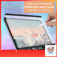 [Paperlike nam châm] Miếng dán paperfilm tách rời tặng kèm túi đựng, paper like cho iPad 5 6 7 8 Air 4 Pro 11 - Pro 12.9